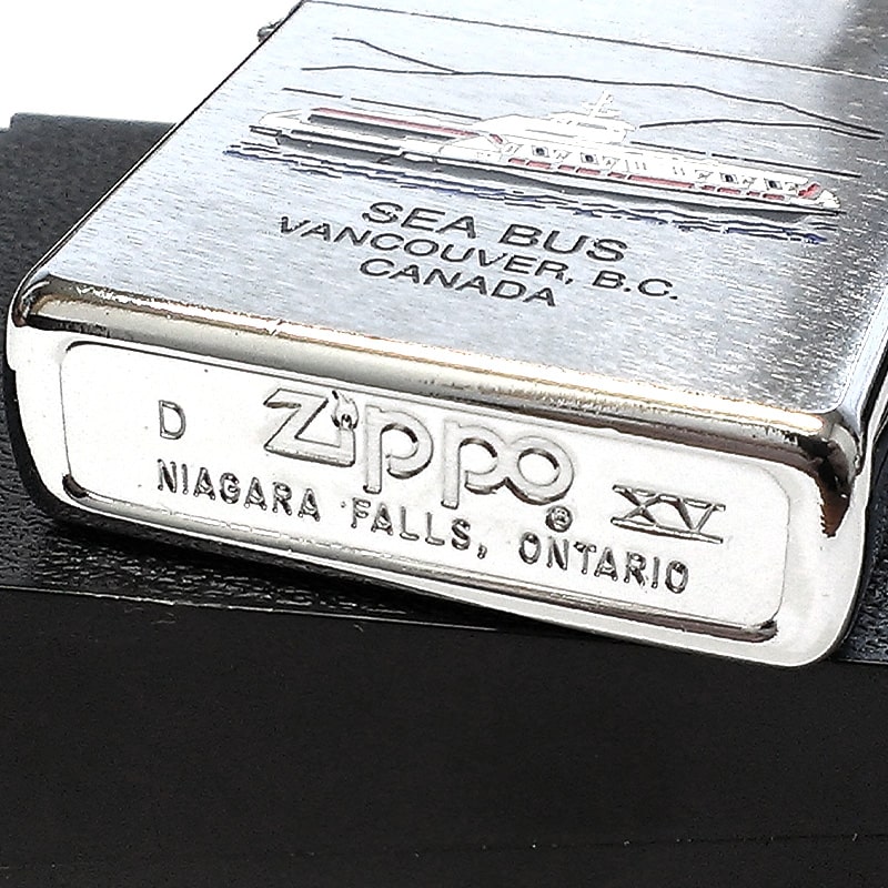 ZIPPO ライター 1999年製 カナダ製 バンクーバー 船 オンタリオ製 絶版 廃盤 ヴィンテージ レア