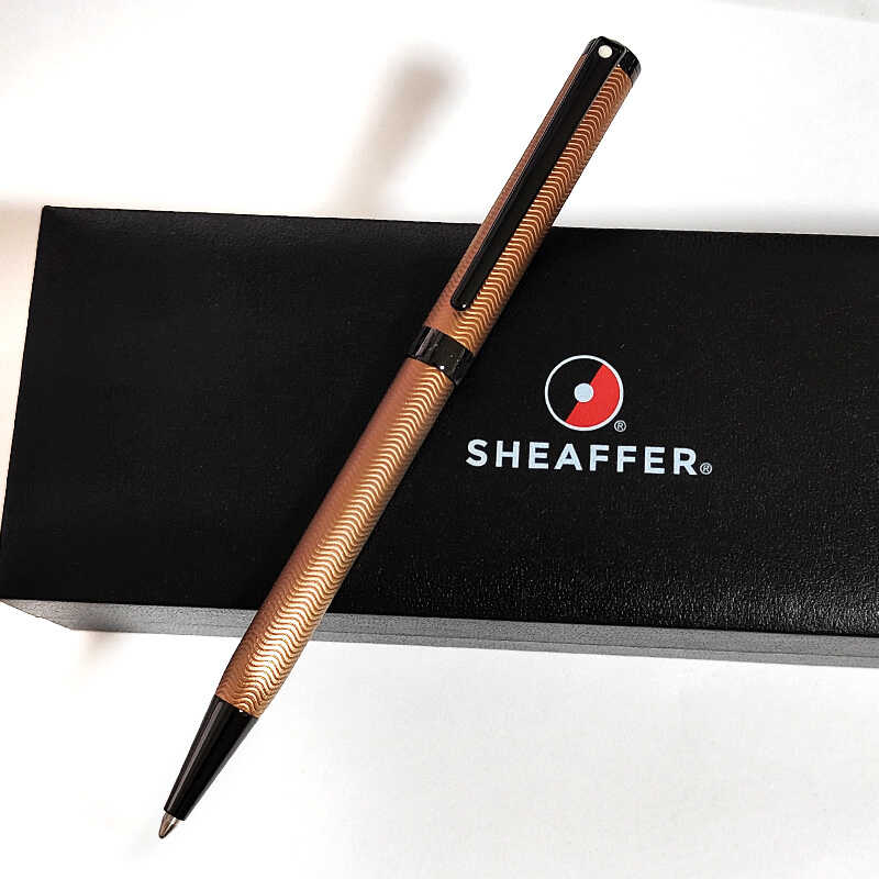 SHEAFFER（シェーファー） ボールペン ツイスト式 おしゃれ ブロンズ