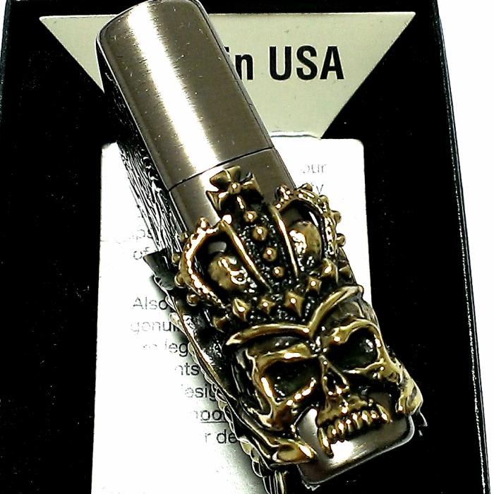 ZIPPO（ジッポー） ライター Fortune head ジッポ スカル3面彫刻