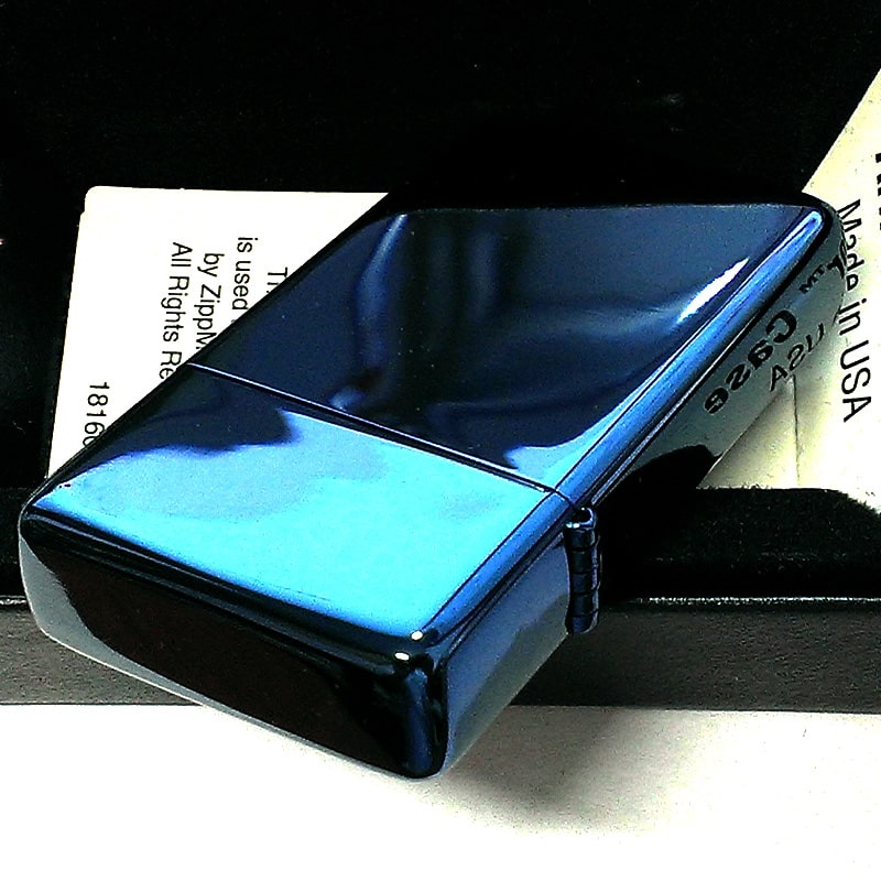 zippo LA ブルーチタン 希少モデル ヴィンテージ 1999年製