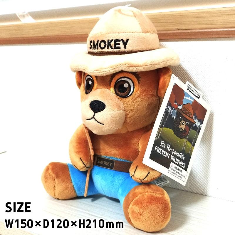 アメリカン レトロ ぬいぐるみ スモーキーべア プラッシュ アメリカン