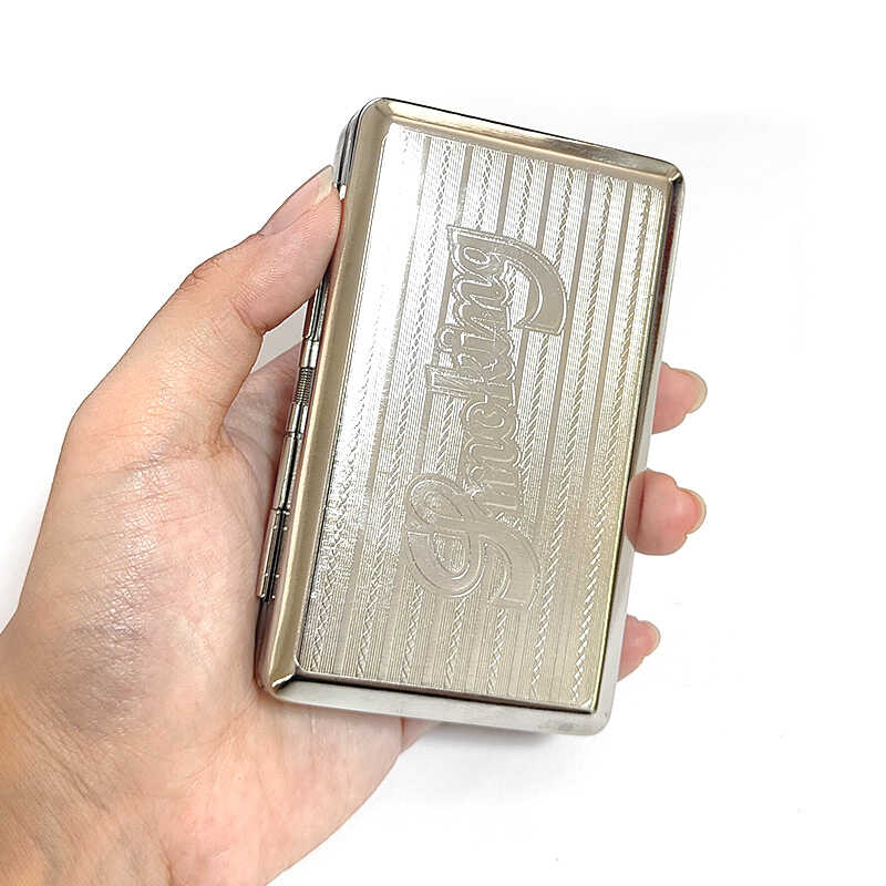 シャグケース Smoking メタル製 手巻きタバコ 喫煙具 ローリング