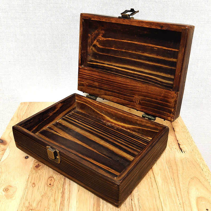 シガーボックス 木製 Smoking 喫煙具 ウッドボックス 葉巻 ブランド