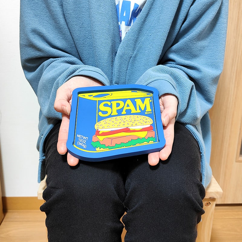 小物入れ SPAM ラバートレイ 缶 おしゃれ スパム 正規ライセンス品