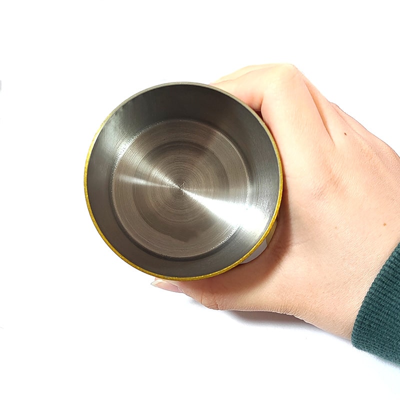 卓上灰皿 ステンレス製 ゴールド 筒型 灰皿 かっこいい アッシュトレイ