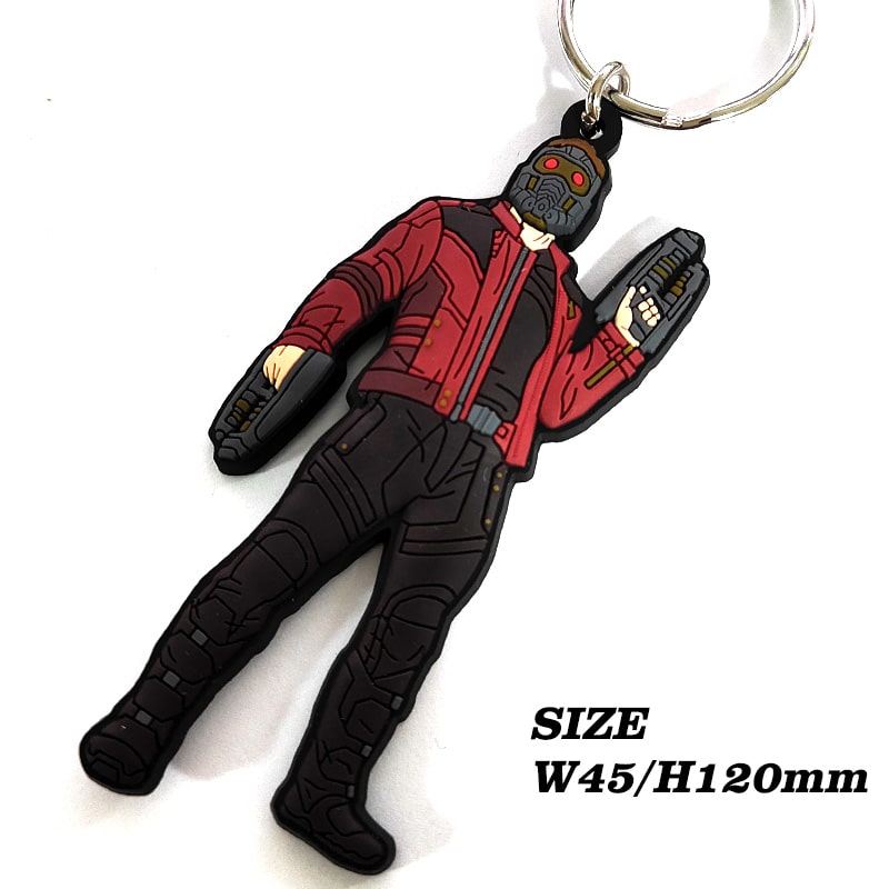 MARVEL（マーベル） キーリング STARLOAD ラバーキーチェーン