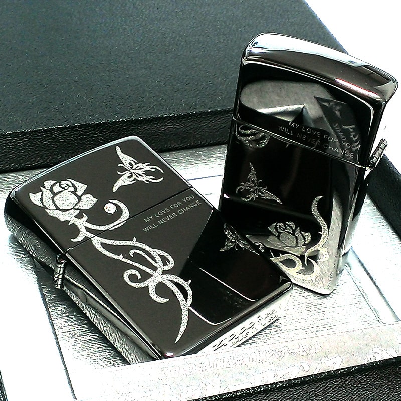 ZIPPO（ジッポー） ライター ペア トゥルーロマンス スリム ジッポ