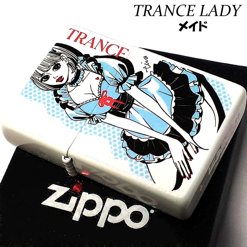 変態王子と笑わない猫　美少女　パジャマ　オイルライター　zippo 風　BH5 ZIPPO ライター TRANCE LADY メイド ジッポ tica ishibashi