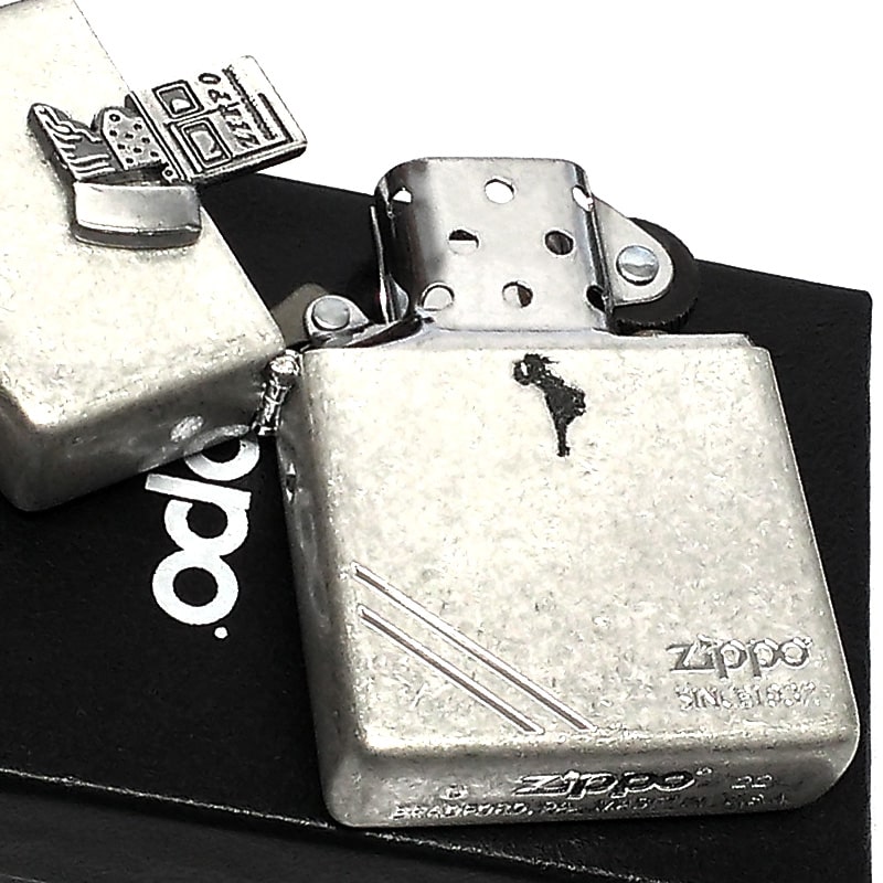 楽天市場】ZIPPO ウィンディー ジッポ ライター ロゴ 銀