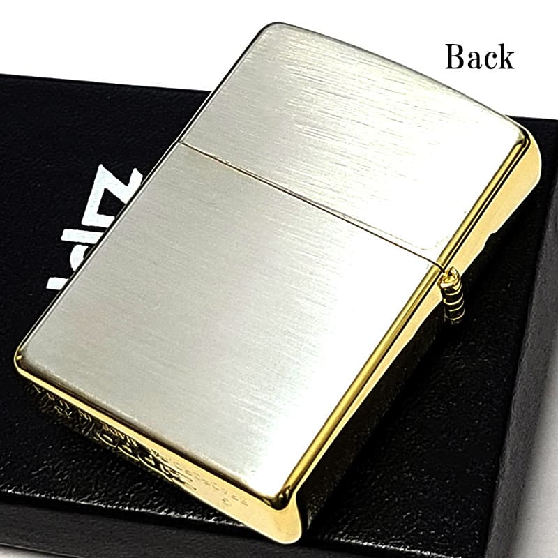 ZIPPO（ジッポー） スカル アラベスク シルバー＆ゴールド 廃盤 ジッポ