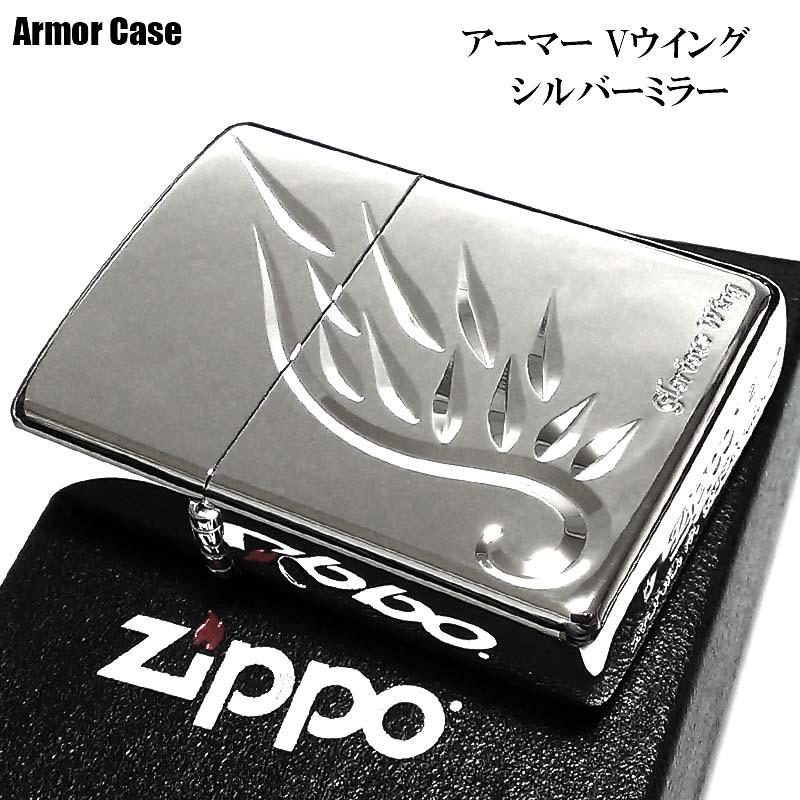 ZIPPO（ジッポー） ライター アーマー V-WING シルバー ジッポ 天使の