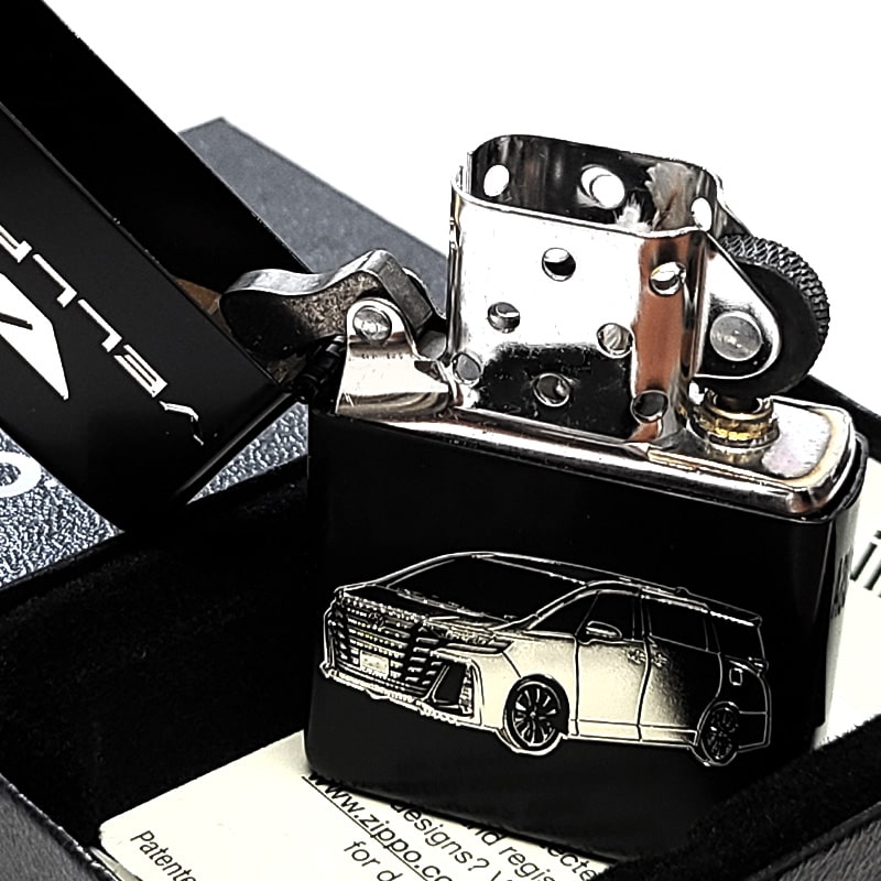 ZIPPO（ジッポー） ライター トヨタ 車 ヴェルファイア 両面加工