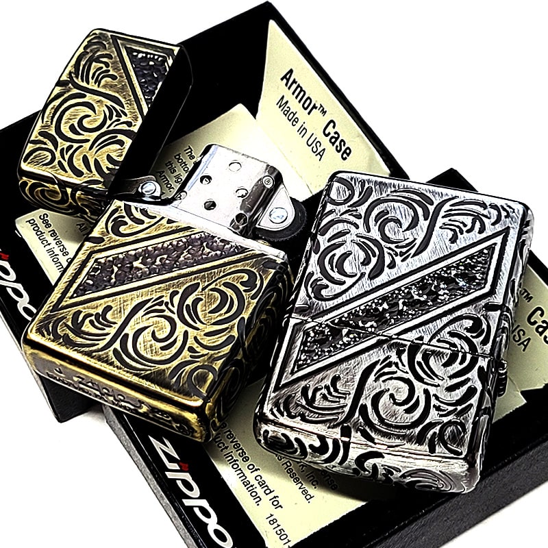 ZIPPO（ジッポー） ライター ペアセット アーマー 限定50個生産