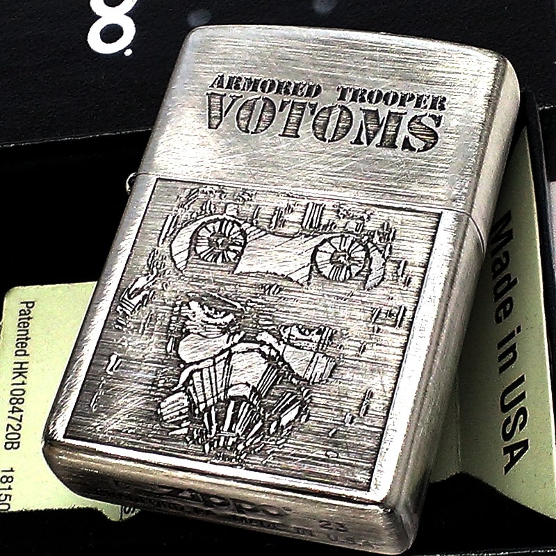 ZIPPO（ジッポー） 装甲騎兵ボトムズ 原画 キリコ 彫刻 ジッポ