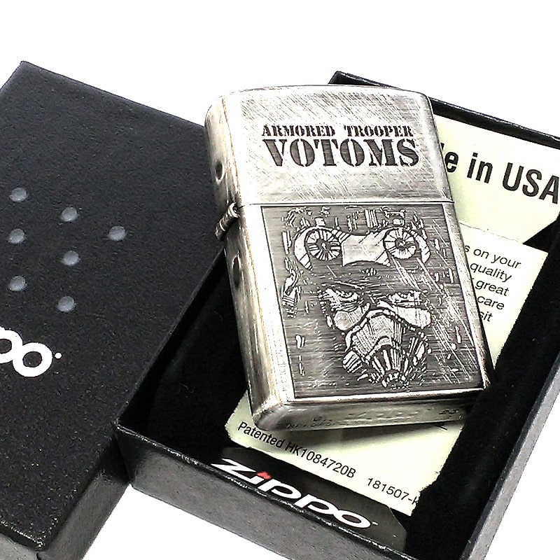 ZIPPO（ジッポー） 装甲騎兵ボトムズ 原画 キリコ 彫刻 ジッポ