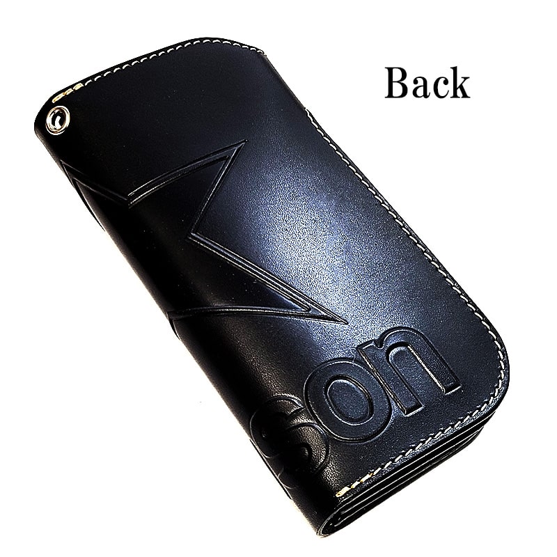 VANSON（バンソン） 本革製 長財布 ブラック かっこいい ロング