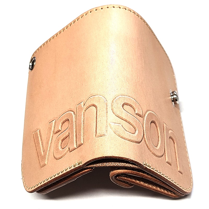 VANSON 財布 かっこいい 本革製 バンソン ショートウォレット
