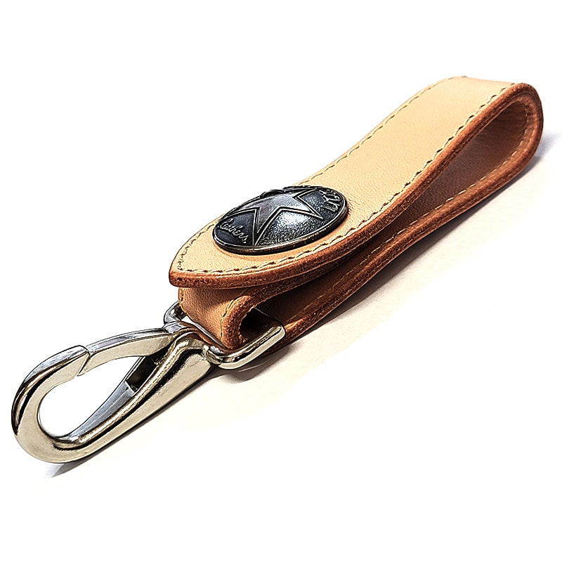 VANSON バンソン キーフック 牛革 ナチュラル vanson 日本製