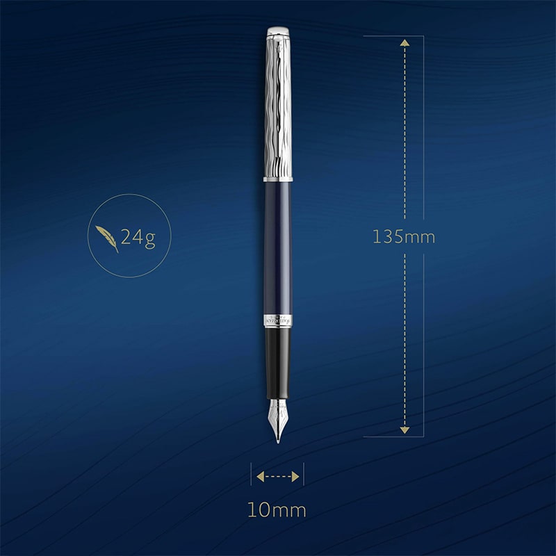 WATERMAN（ウォーターマン） 万年筆 メトロポリタン デラックス ブルー