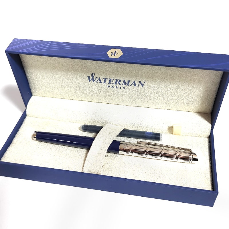 WATERMAN（ウォーターマン） 万年筆 メトロポリタン デラックス ブルー