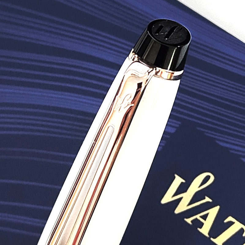 WATERMAN（ウォーターマン） 高級 万年筆 プレシャスホワイト 18金
