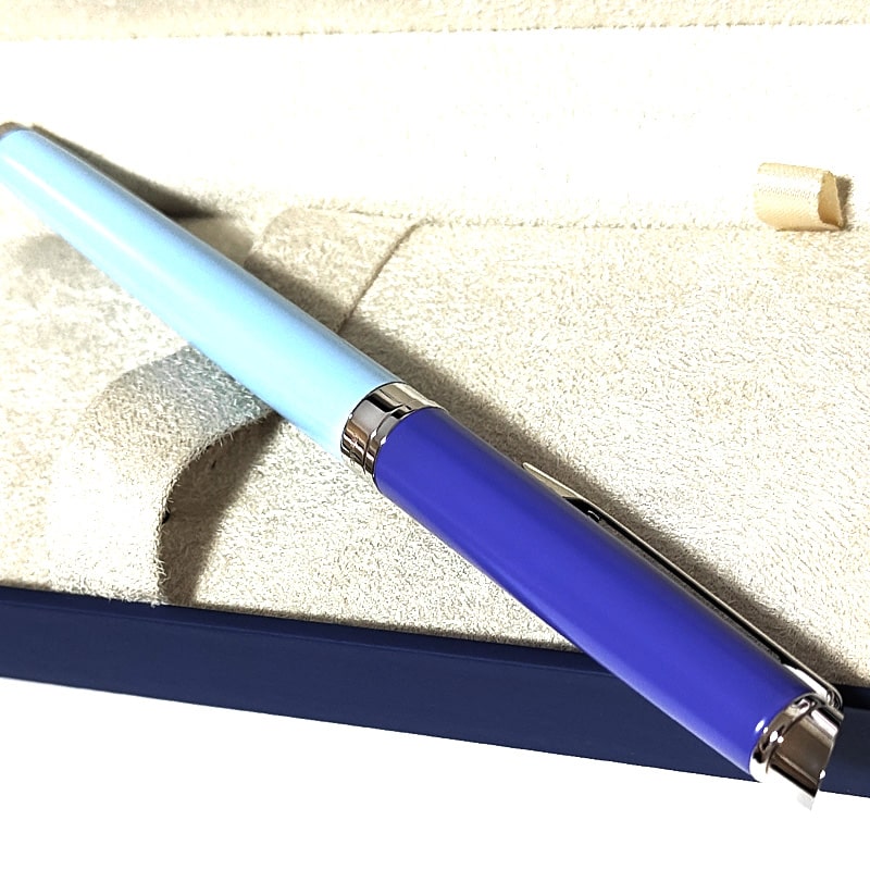 Waterman 万年筆 青 WATERMAN（ウォーターマン）万年筆 エキスパート エッセンシャル