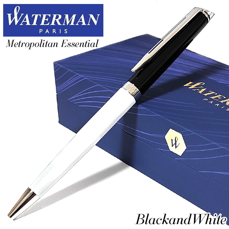 WATERMAN ボールペン ウォーターマン ブラックホワイトCT