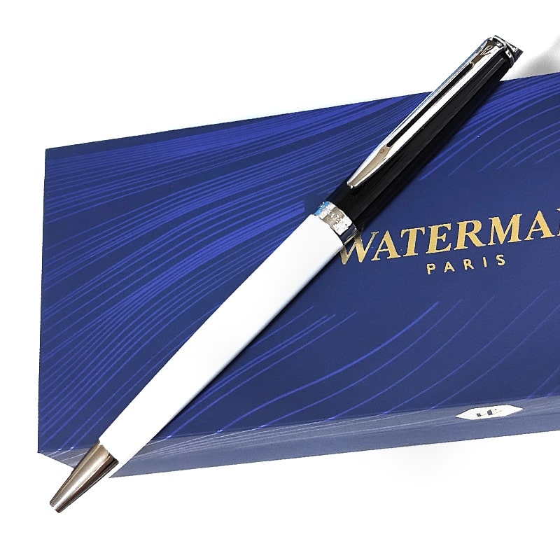 WATERMAN（ウォーターマン） ボールペン ブラックホワイトCT