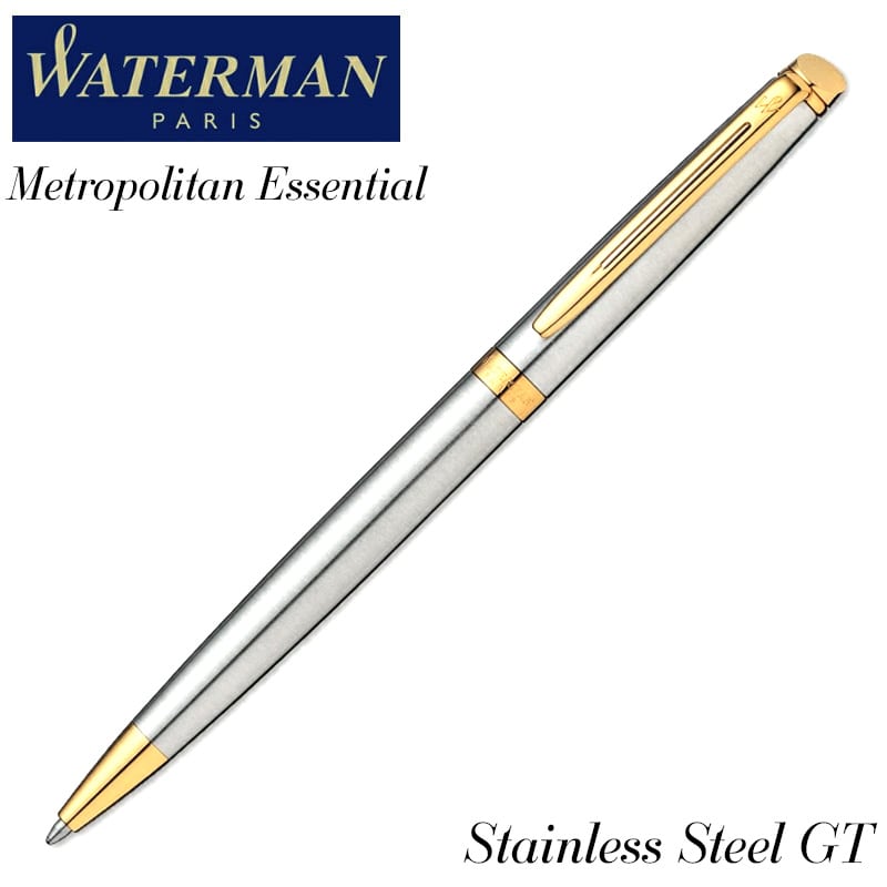 ウォーターマン ボールペン美品  金属素材 即日出荷OK】WATERMAN ウォーターマン ボールペン エキスパート