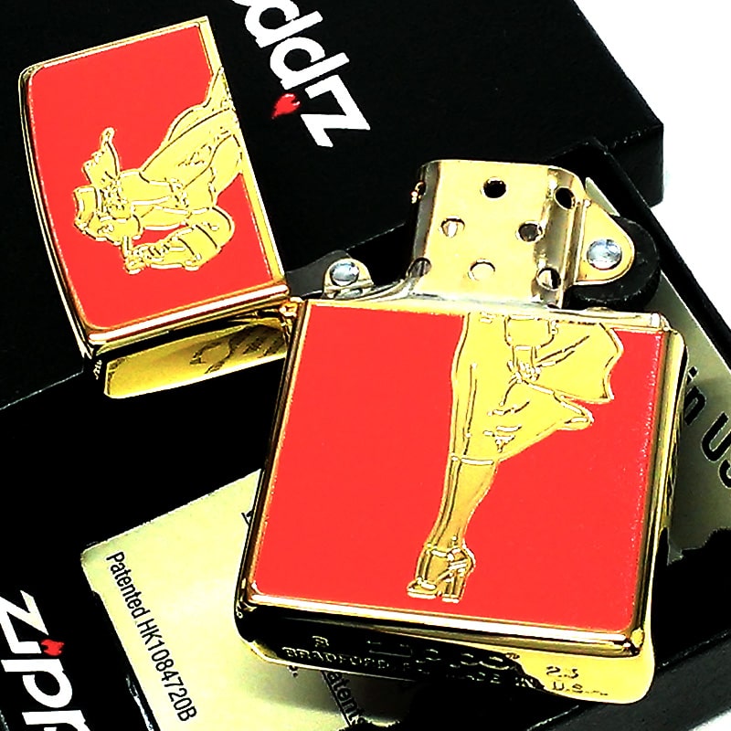 ZIPPO ウィンディガール ジッポ ライター ゴールド レッド Windy G Series シンプル かわいい おしゃれ レトロ 両面加工 金 赤  : windyg-rd : Zippoタバコケース喫煙具のハヤミ - 通販 - Yahoo!ショッピング