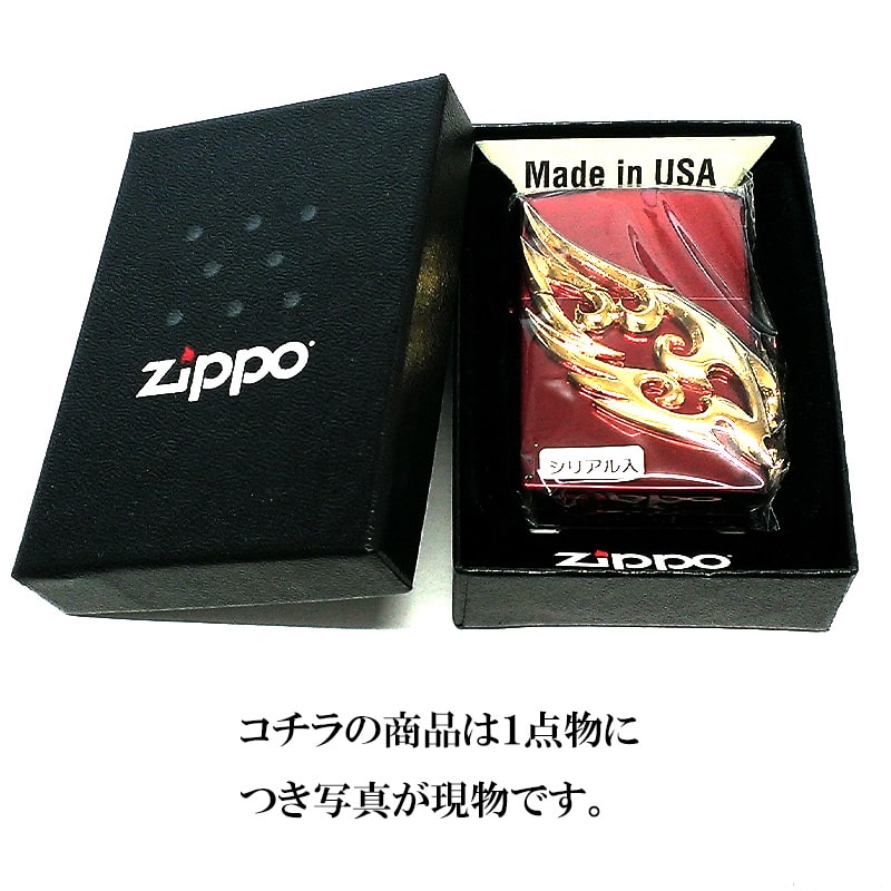 ZIPPO ZIPPOライター 1点物 レアナンバー [No.100] ウィング