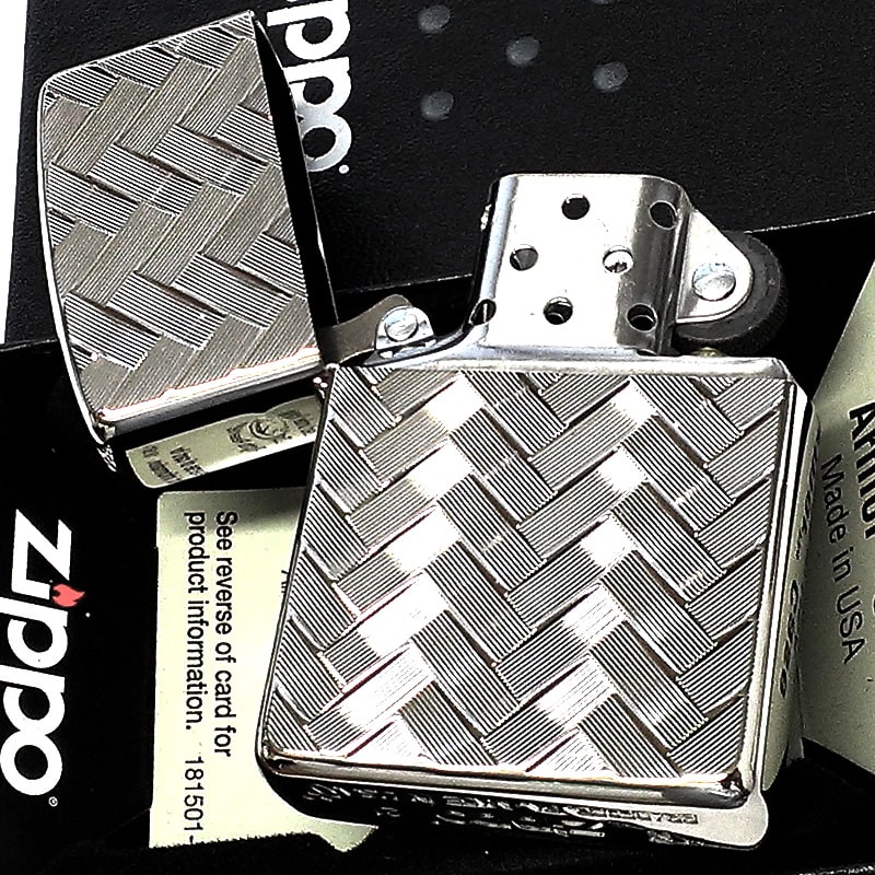 Amazon.co.jp: ZIPPO(ジッポー) ライター シルバー アーマー