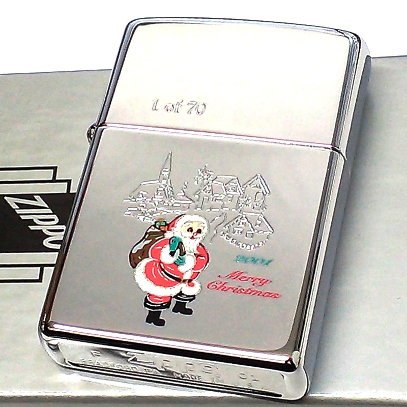 ZIPPO（ジッポー） 限定70個生産 クリスマス 2001年製 サンタクロース