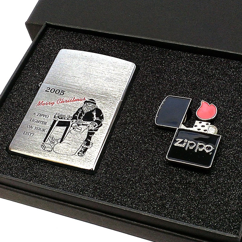 ZIPPO（ジッポー） ライター 2005年製 クリスマス ピンズセット ジッポ