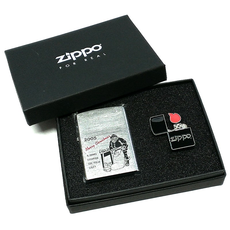 ZIPPO（ジッポー） ライター 2005年製 クリスマス ピンズセット ジッポ