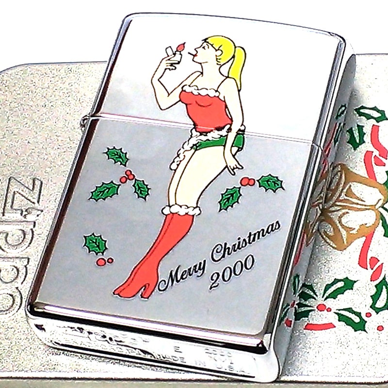 ZIPPO 一点物 ウィンディ クリスマスレディ サンタ おしゃれ 2000年製 絶版 ジッポ ライター レア X'mas 珍しい 女性 かわいい  Windy : xmaslady-kan2 : Zippoタバコケース喫煙具のハヤミ - 通販 - Yahoo!ショッピング