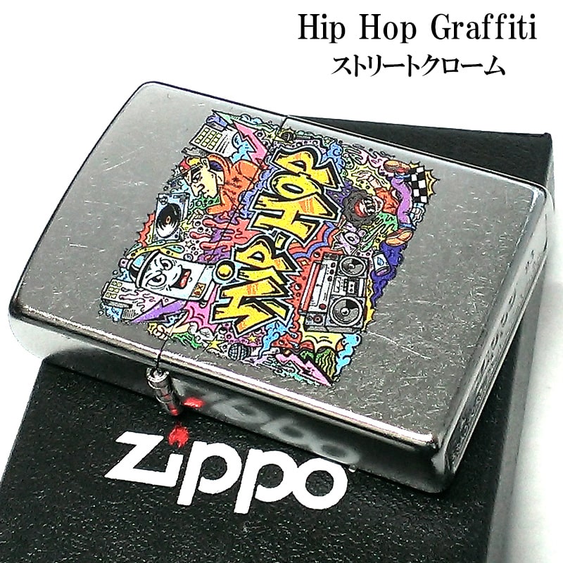 ZIPPO（ジッポー） ライター HipHop Graffiti シルバー ヒップホップ