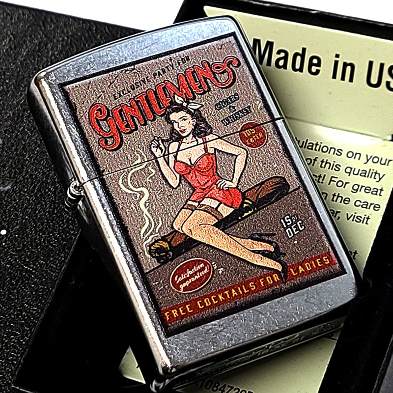 ZIPPO（ジッポー） セクシー 女性 アメリカン レトロ ジッポ ライター