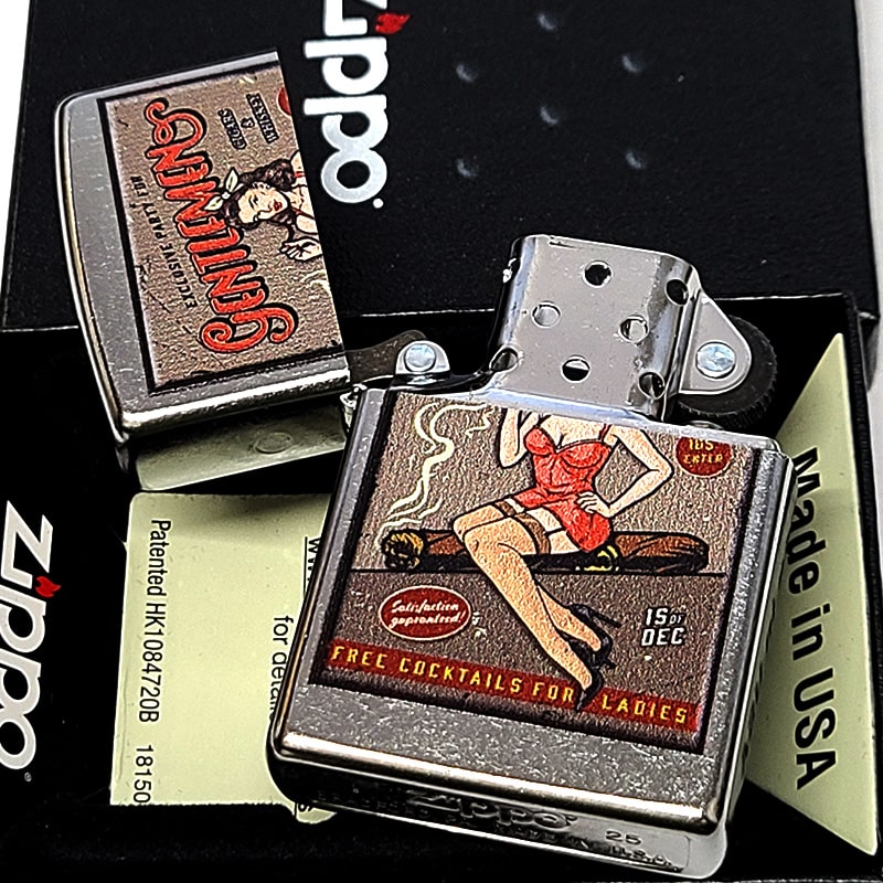 ZIPPO（ジッポー） セクシー 女性 アメリカン レトロ ジッポ ライター