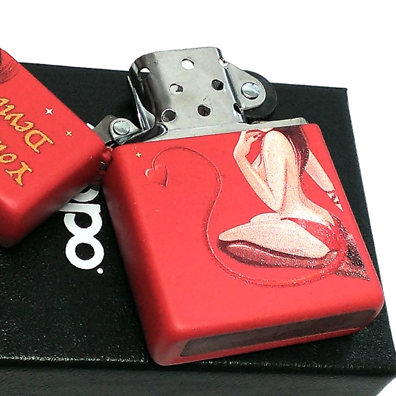 Zippo ジッポー セクシー レディ ガール リトルデビル レッド
