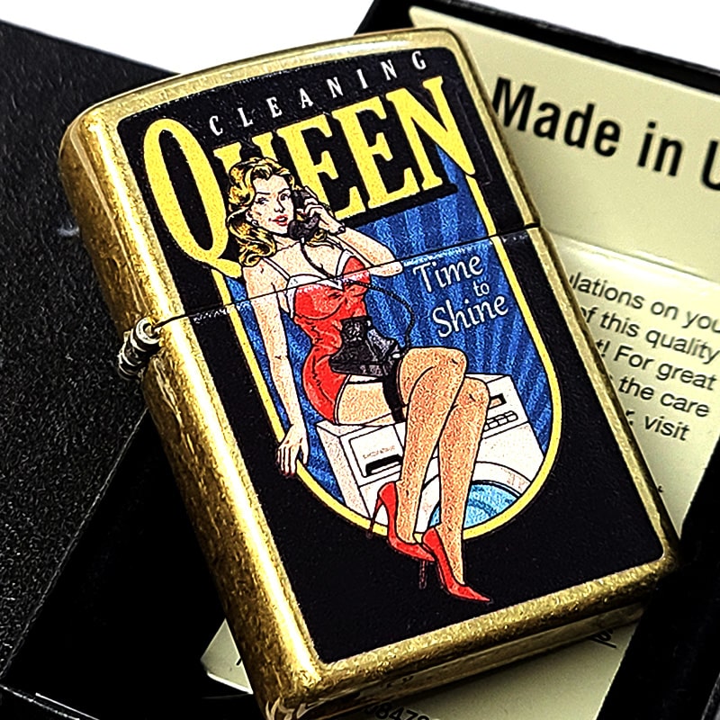 ZIPPO（ジッポー） クイーン セクシー 女性 レトロ ジッポ ライター