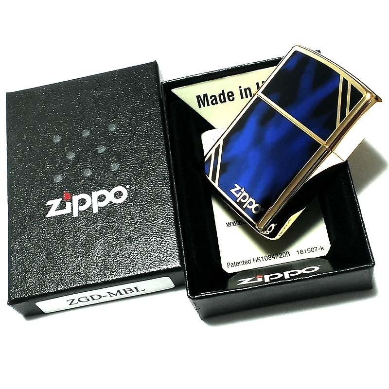ZIPPO（ジッポー） ライター ジッポ クラシック マーブル ゴールド