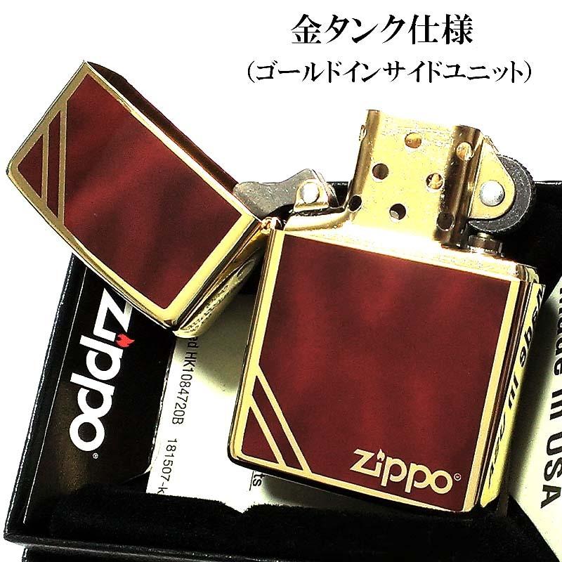 ZIPPO（ジッポー） クラシック マーブル ゴールド＆ブラウン ジッポ