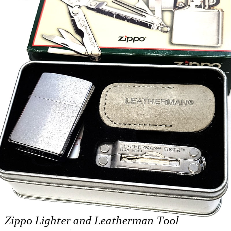 ZIPPO 一点物 レザーマンツールセット ジッポーライター 絶版