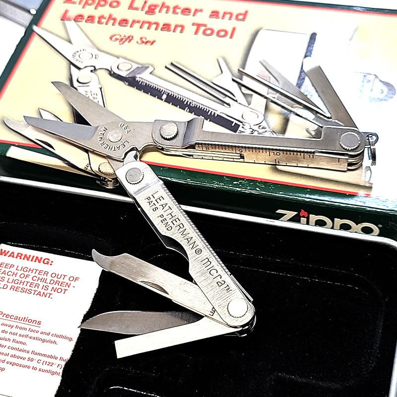 ZIPPO 一点物 レザーマンツールセット ジッポーライター 絶版