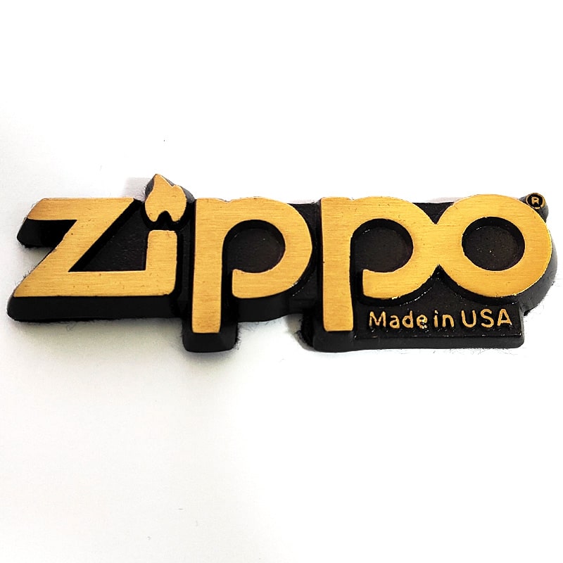 ZIPPO（ジッポー） ロゴプレート レア かっこいい インテリア ジッポ