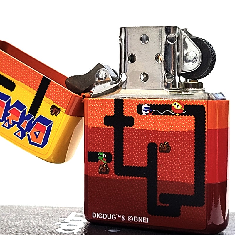 ZIPPO（ジッポー） ライター ファミコン ディグダグ ゲーム 可愛い