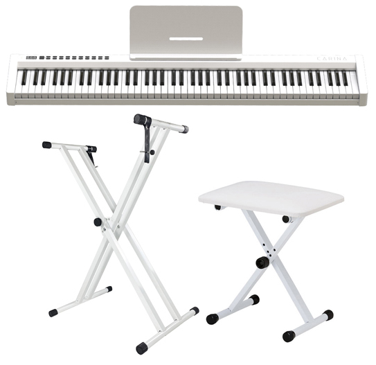 最新モデル】電子ピアノ 88鍵盤 キーボードスタンド ピアノ椅子セット