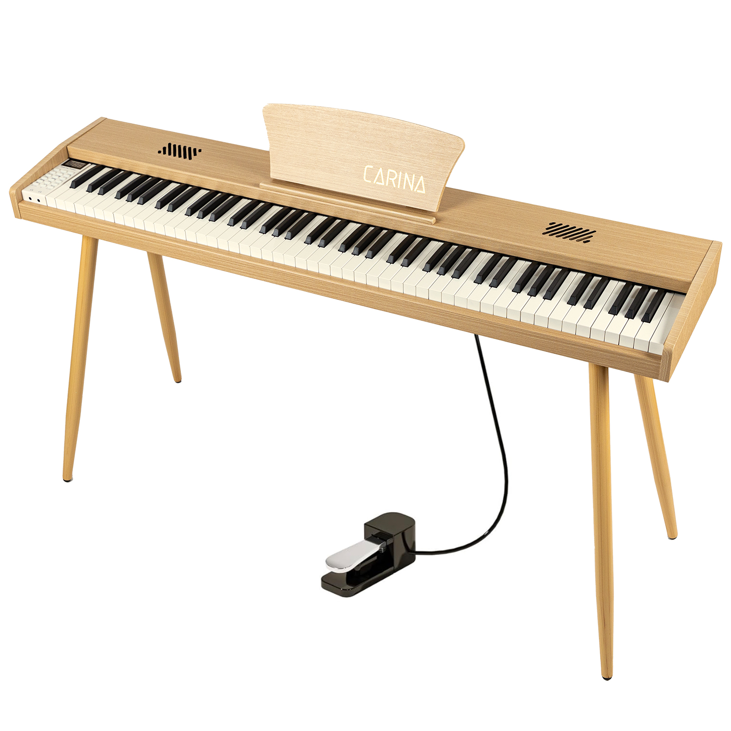 【スタンド付き５カラー】電子ピアノ 88鍵盤 木製 給電タイプ dream音源 MIDI対応 スリム 初心者 新学期 新生活｜hayarishop｜04