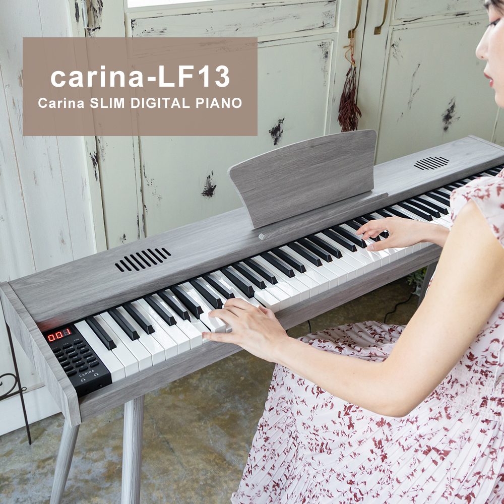 スタンド付き】電子ピアノ 88鍵盤 木製 給電タイプ dream音源 MIDI対応